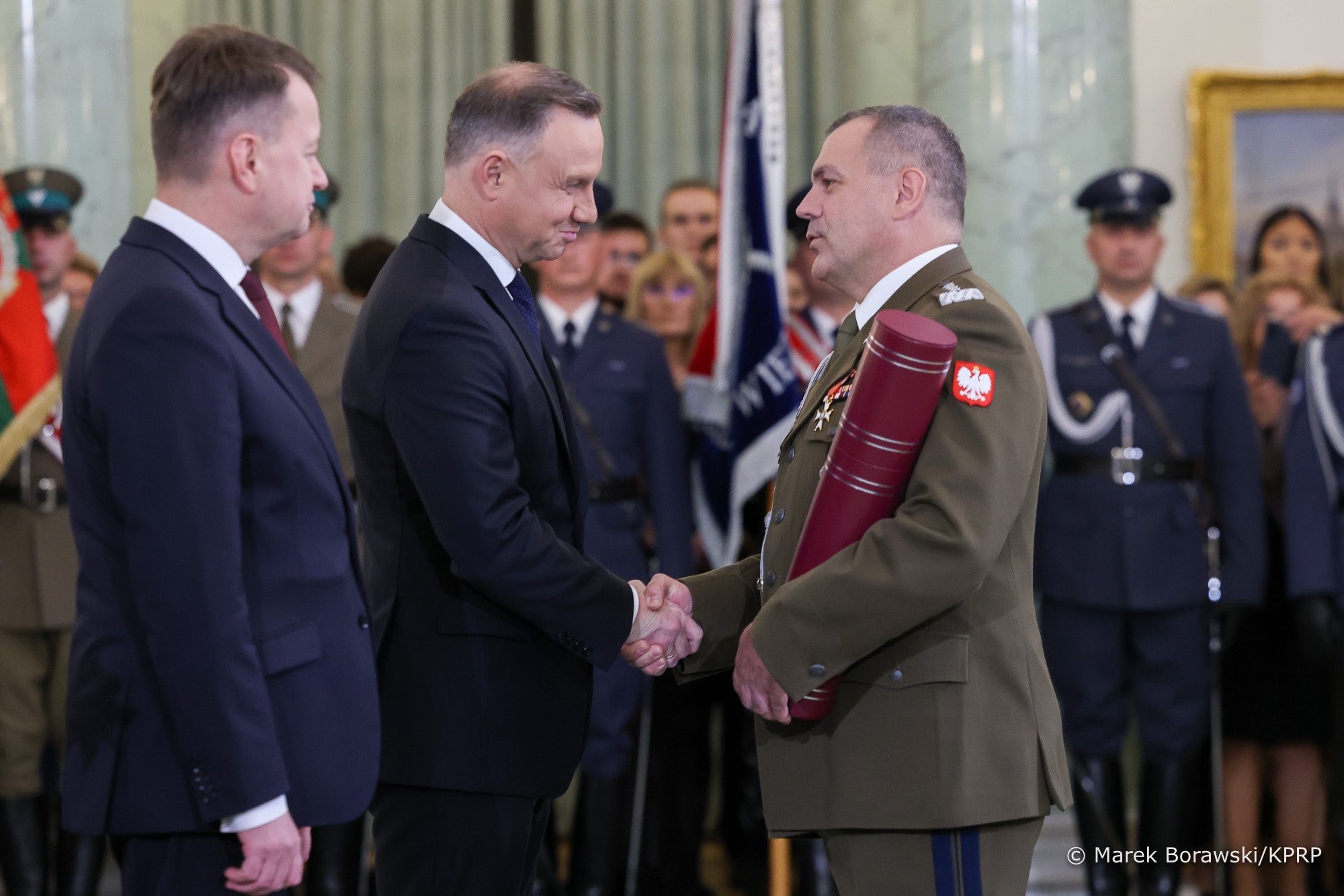 Prezydent do nominowanych generałów: zmienia się myślenie o bezpieczeństwie kraju