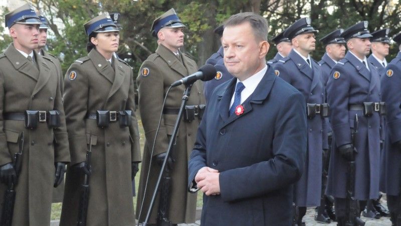 Szef MON Mariusz Błaszczak