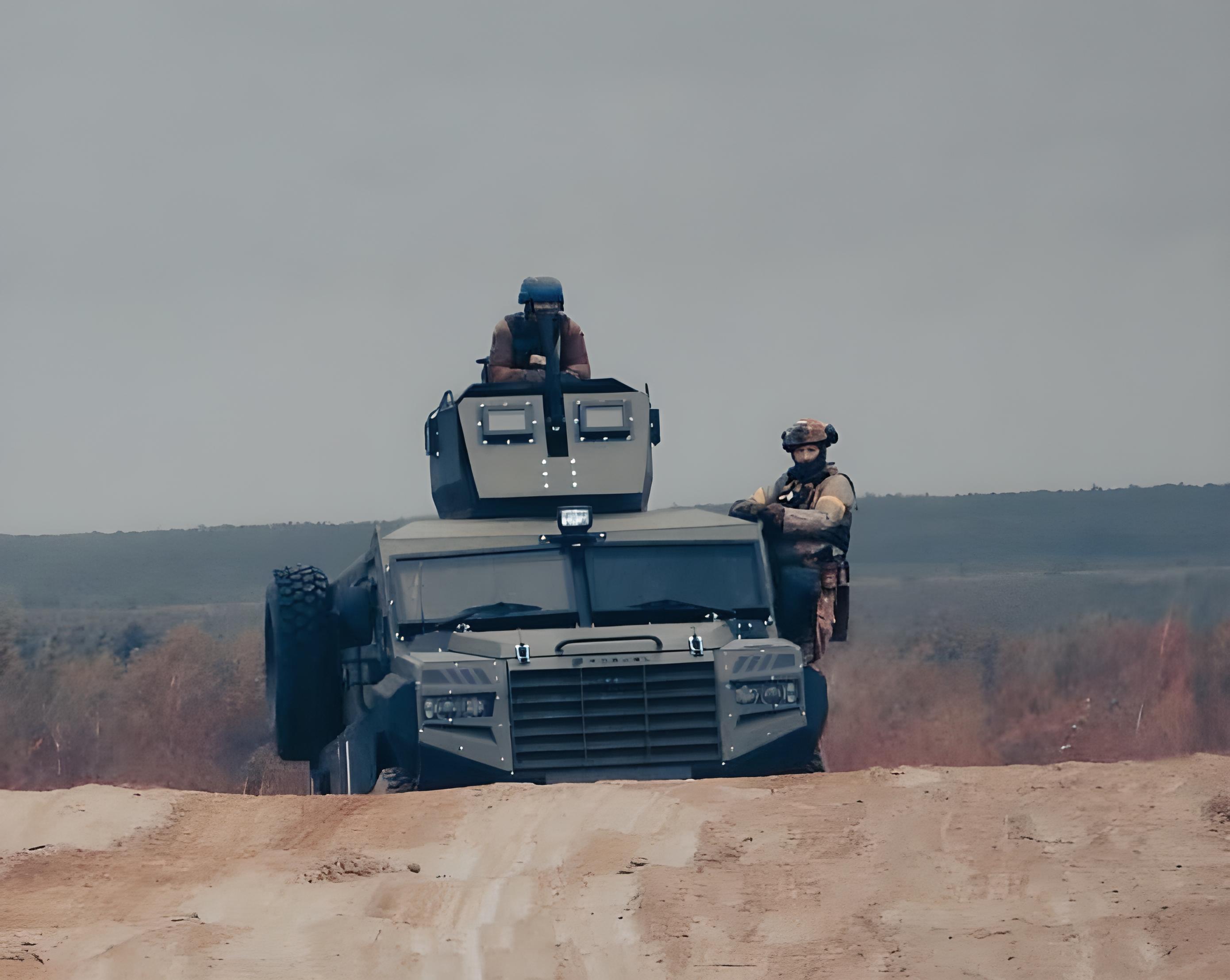 Ukraińska armia odbiera kolejne kanadyjskie MRAP-y