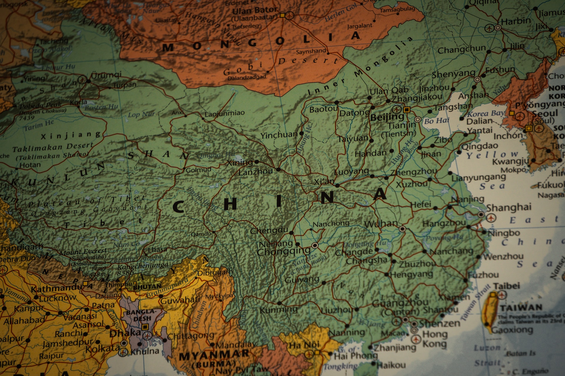 Izrael znika z map w Chinach