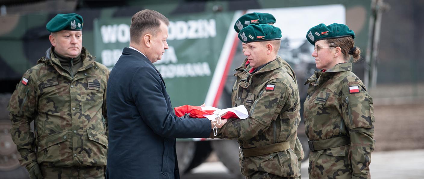 Szef MON: Wojsko Polskie jest w powiecie grajewskim