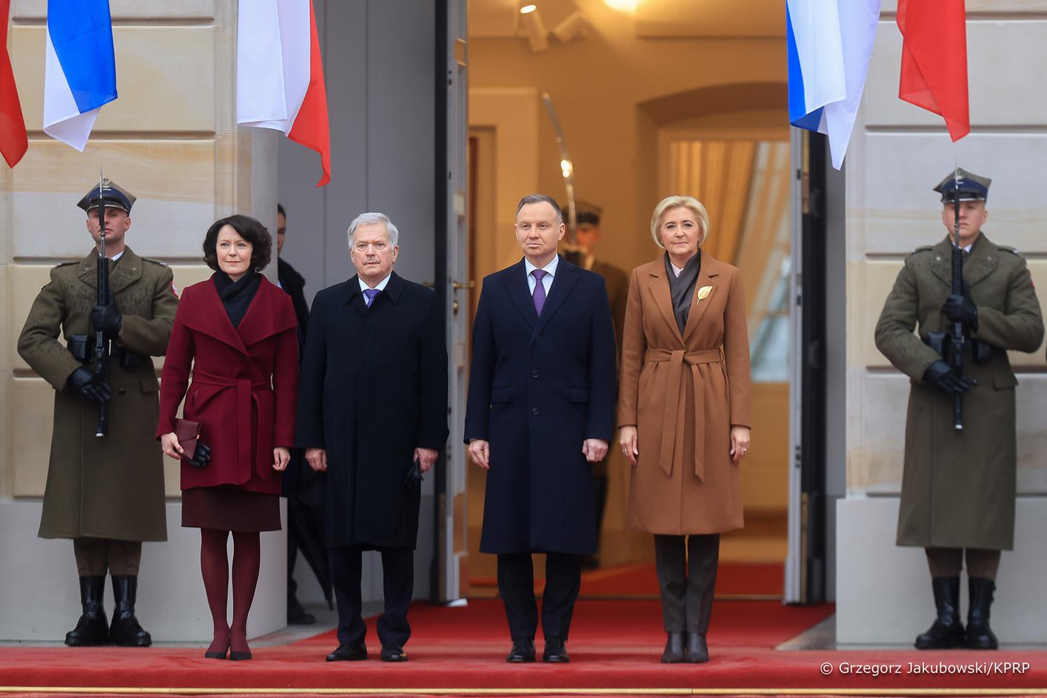 Prezydent Finlandii z wizytą w Polsce. Głównym tematem bezpieczeństwo