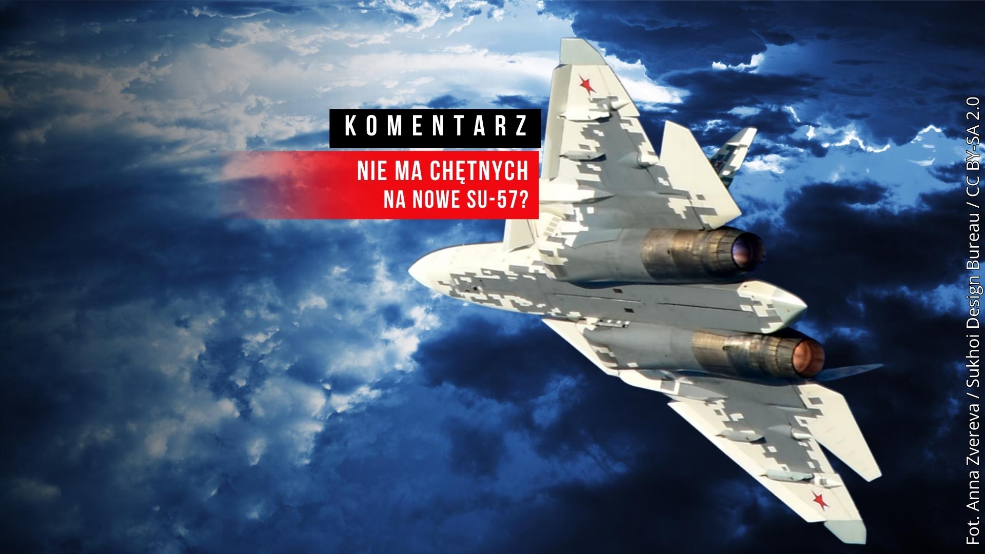 Nie ma chętnych na nowe Su-57?