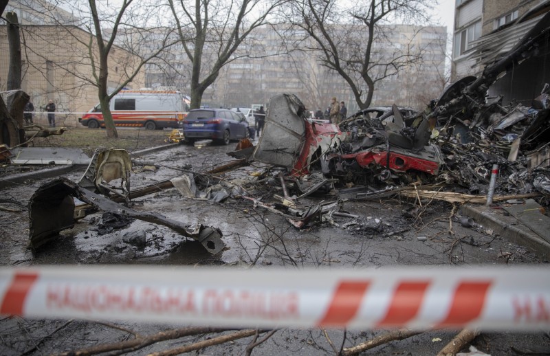 Ustalono przyczyny katastrofy, w której zginął szef ukraińskiego MSW