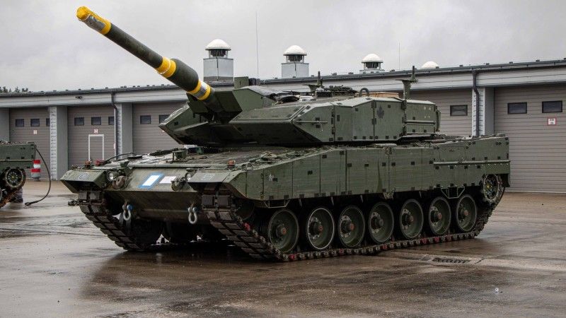 Kanadyjski Leopard 2A4M.