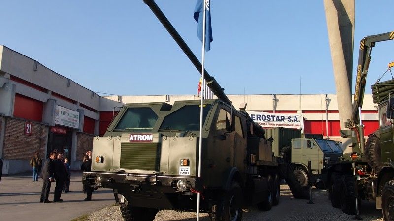 ATMOS 2000 na podwoziu rumuńskiej ciężarówki ROMAN.