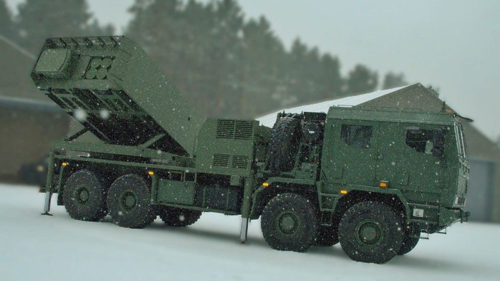 First, fully integrated Homar-K launcher.