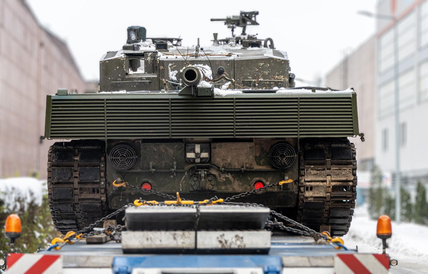 Kolejne ukraińskie Leopard 2 przybyły do Bumaru