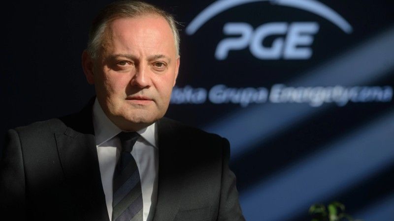 Wojciech Dąbrowski, PGE, prezes PGE,