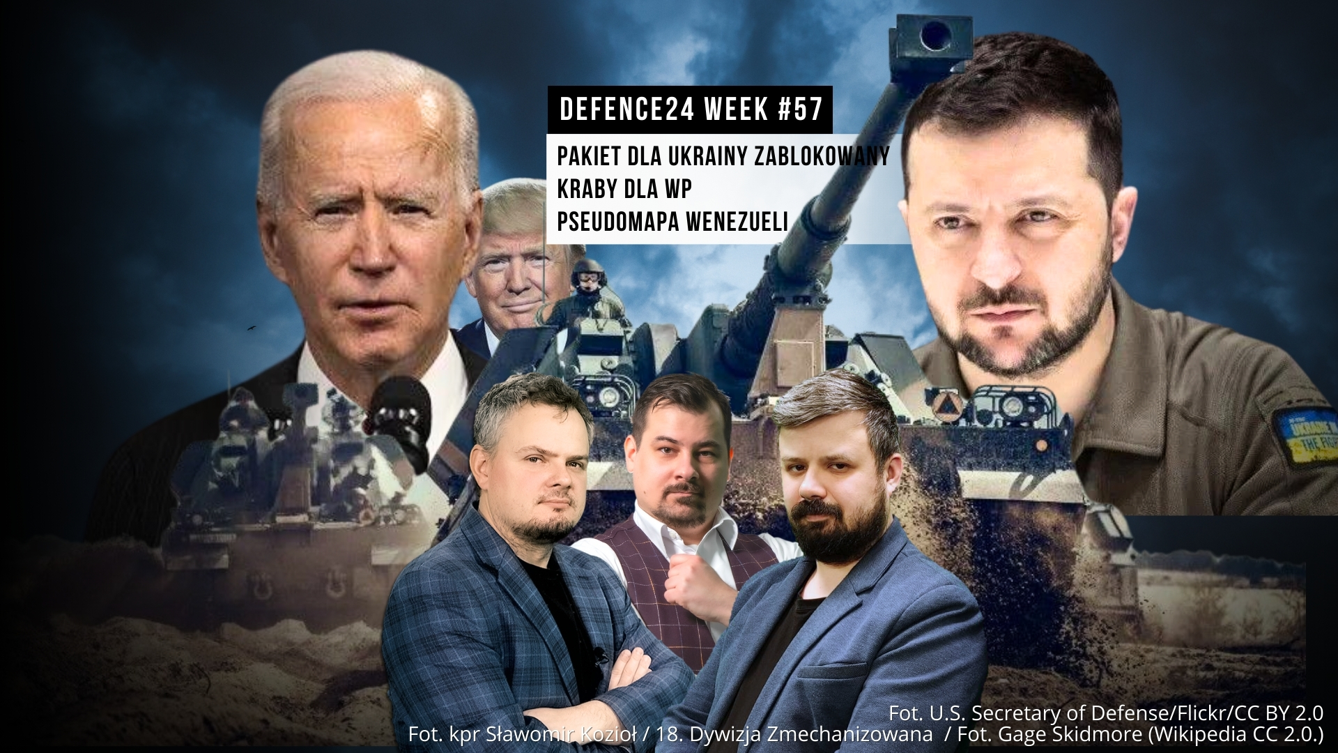 Pakiet dla Ukrainy zablokowany, Kraby dla WP i pseudomapa Wenezueli - Defence24Week 57