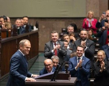 Premier Donald Tusk w Sejmie