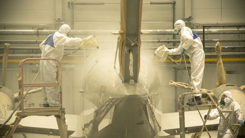 The paint coating process at WZL 2