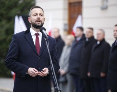 Władysław Kosiniak-Kamysz, ceremonia przekazania obowiązków szefa MON