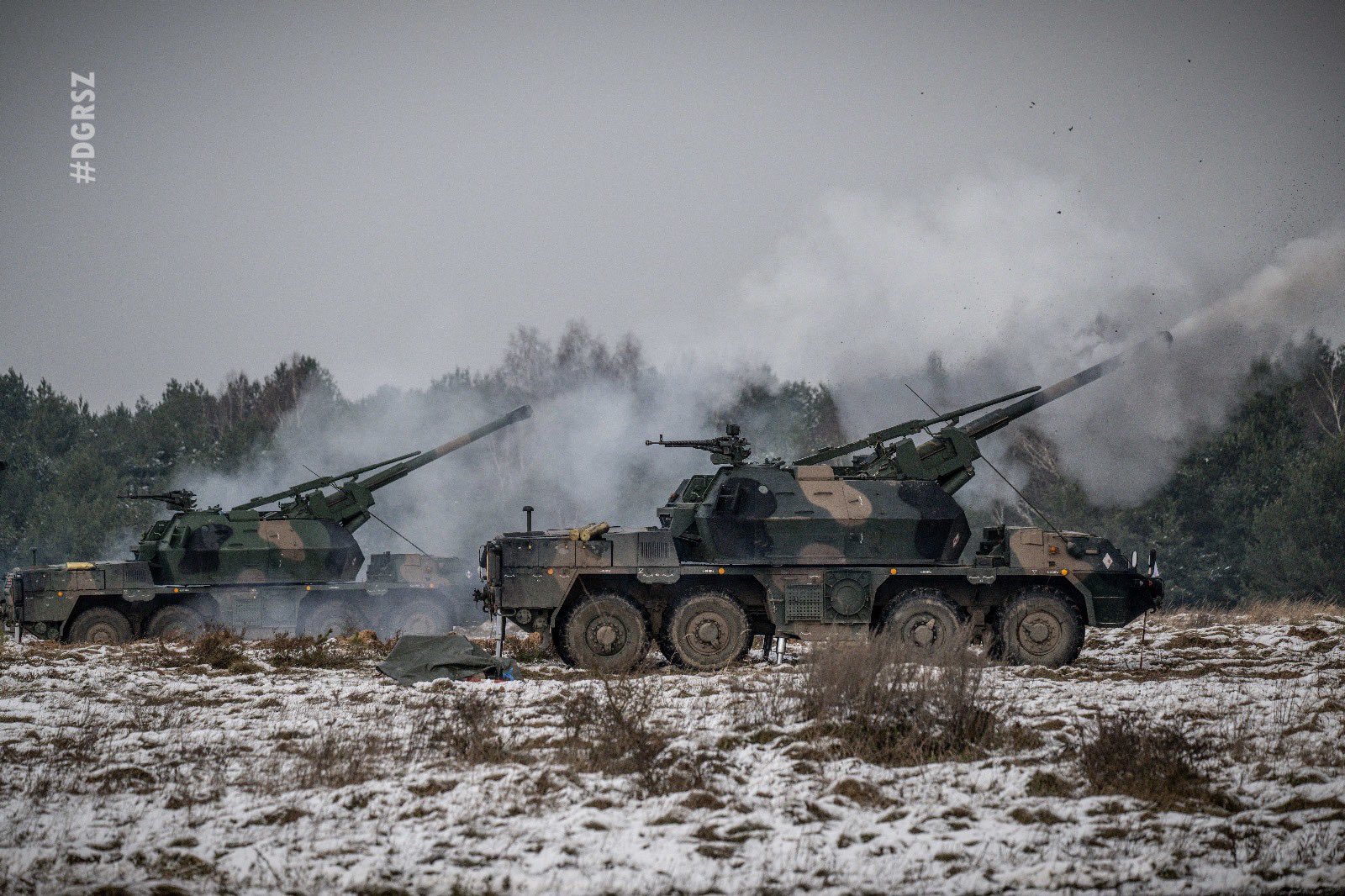 Polska amunicja artyleryjska na Ukrainie