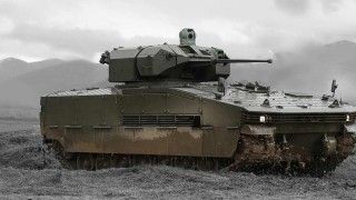 Turecki bojowy wóz piechoty Otokar Tulpar z bezzałogowym systemem wieżowym Mizrak-30.