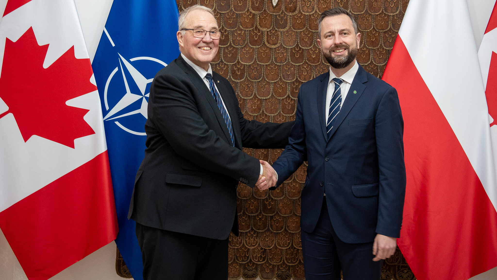 Wicepremier spotkał się z szefem MON Kanady