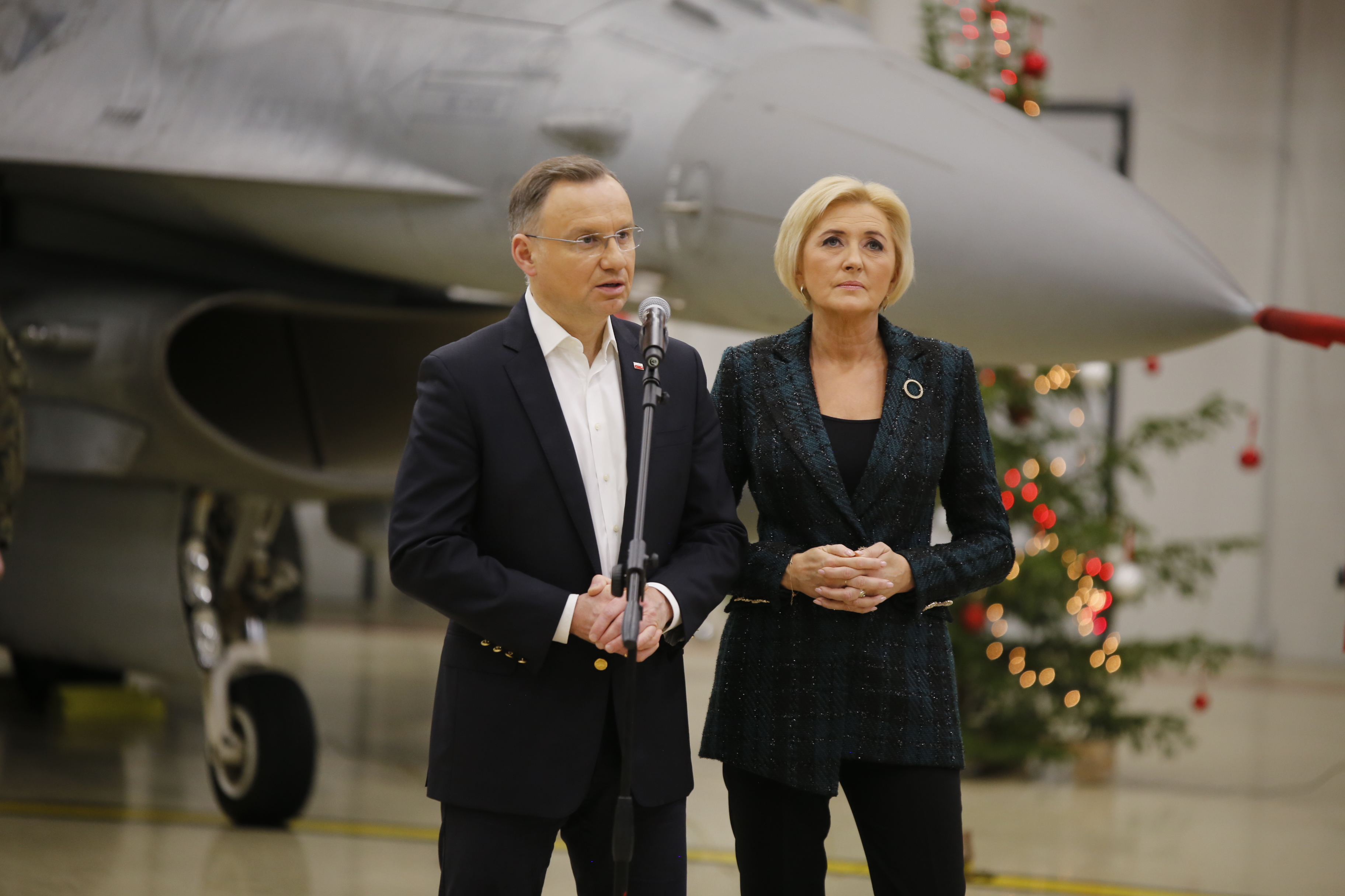 Prezydent u polskich żołnierzy w Estonii