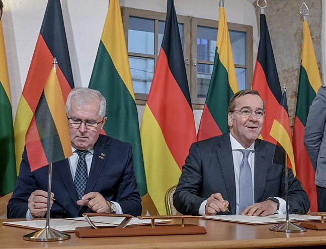 Brygada Bundeswehry będzie stacjonować na Litwie