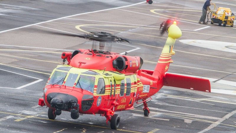 Jeden z pierwszych rumuńskich Black Hawków