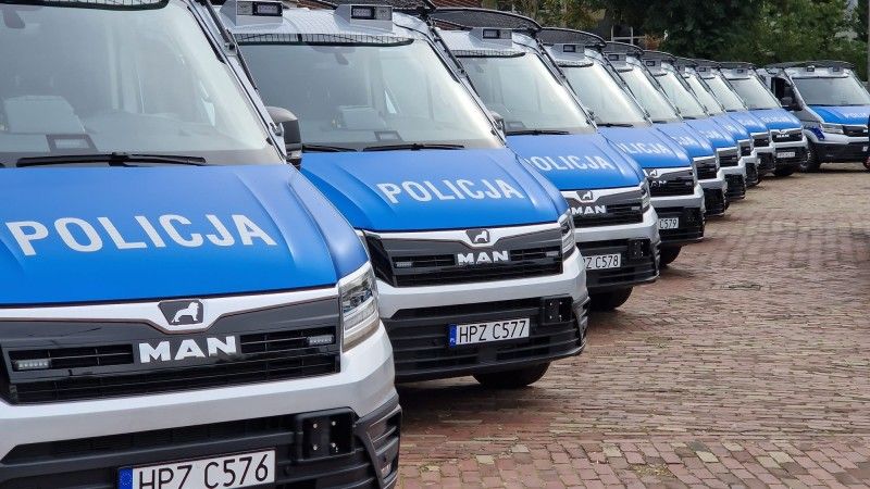 policja polska samochody