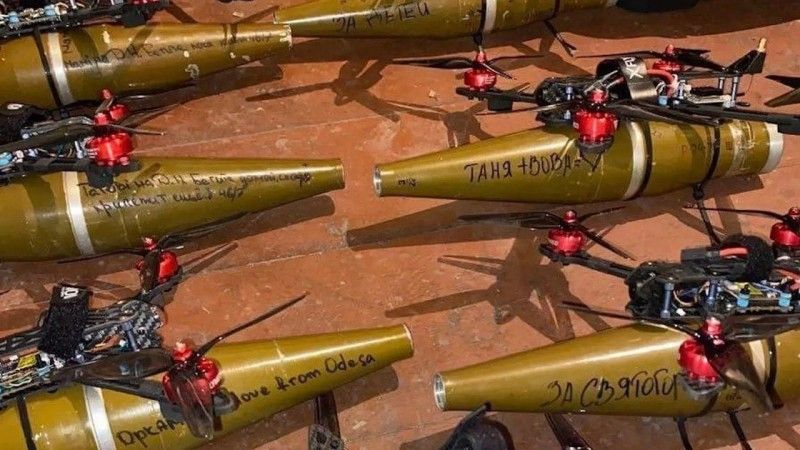 Tylko w grudniu 2023 roku Ukraińcom udało się wyprodukować ponad 50 tysięcy dronów FPV
