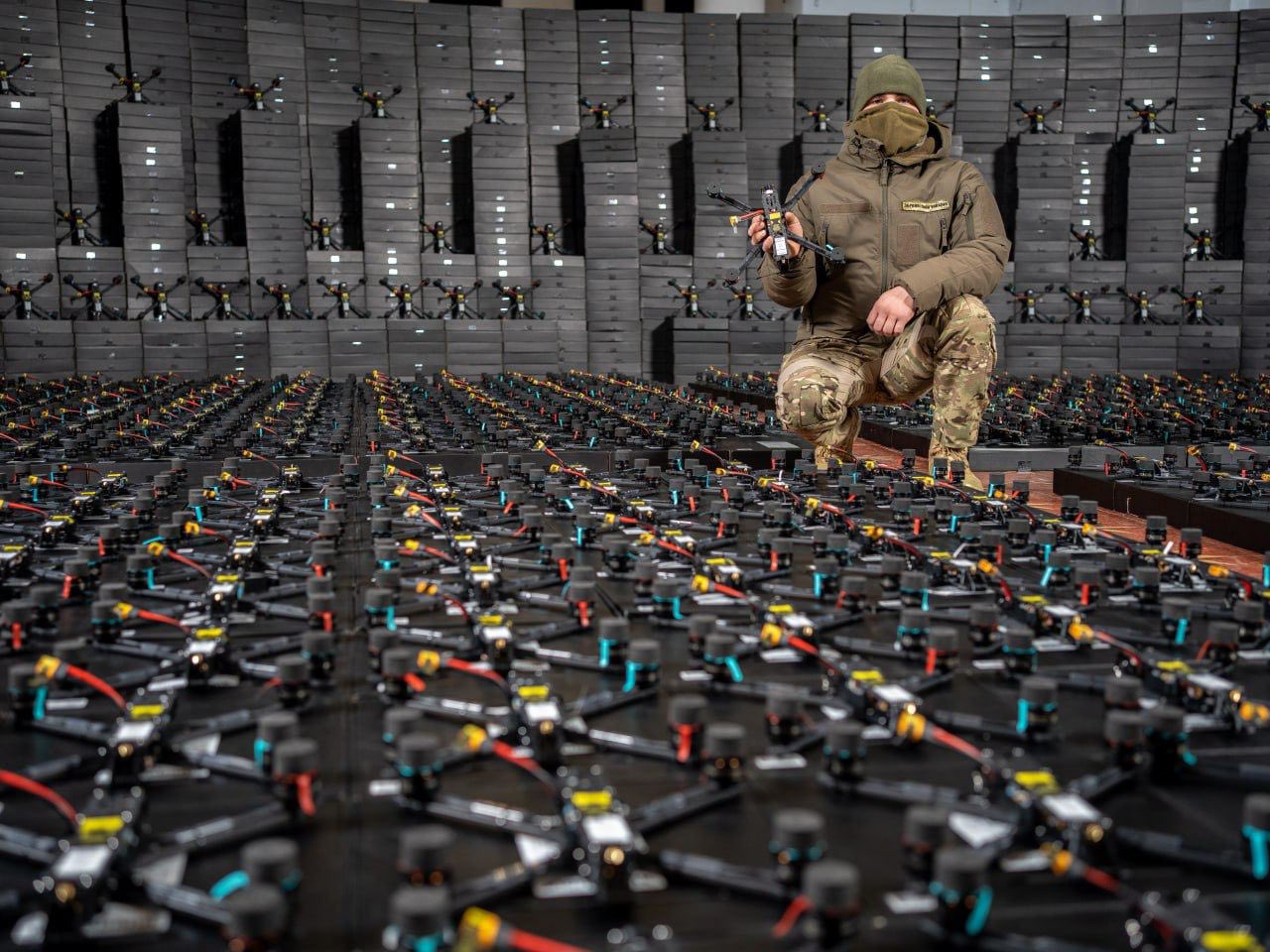 Ukraina tworzy "wojska dronowe"