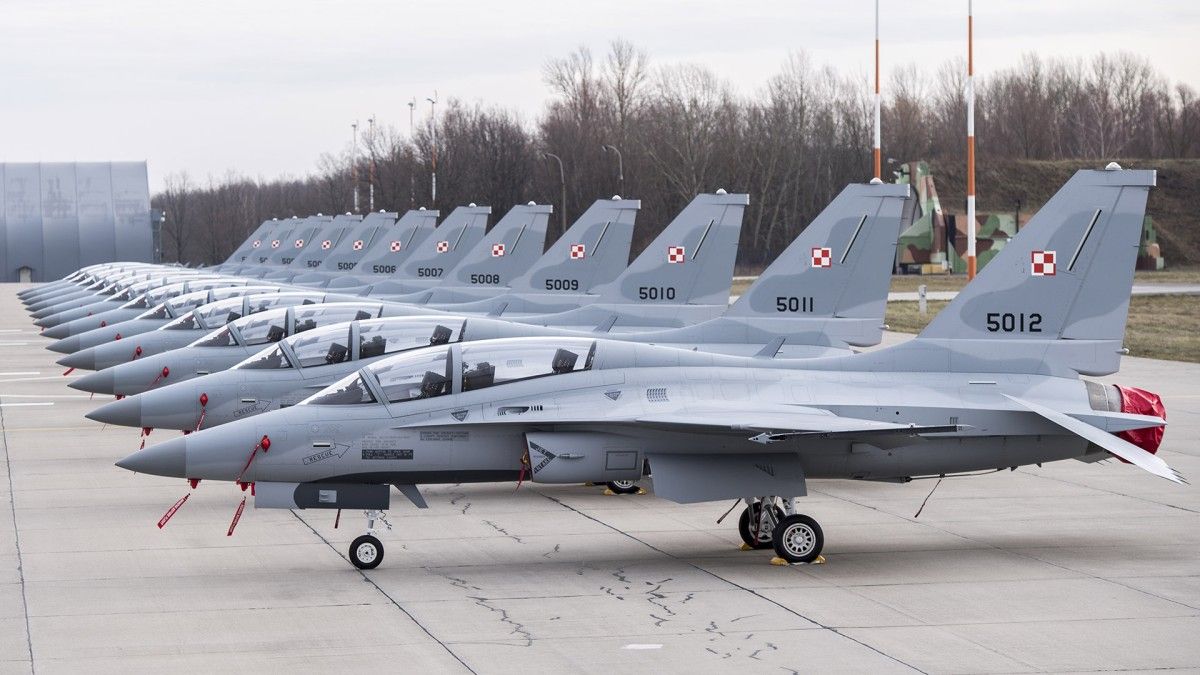 FA-50GF weszły w dyżur bojowy. Polskie samoloty wzmocnią ochronę wschodniej granicy