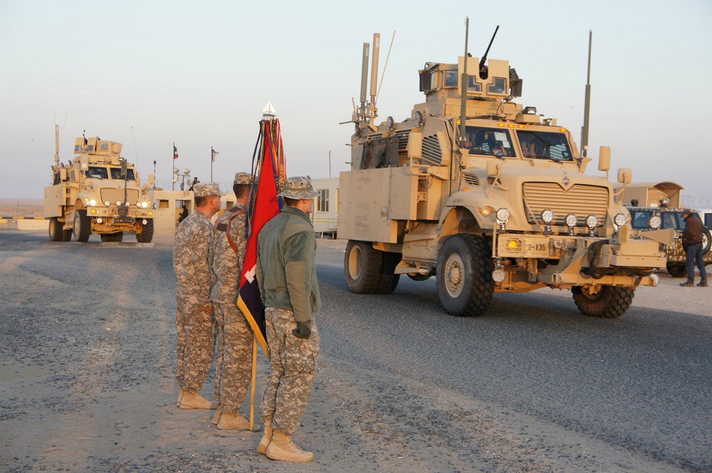 USA: MRAP vehicles are inactive  being modernized