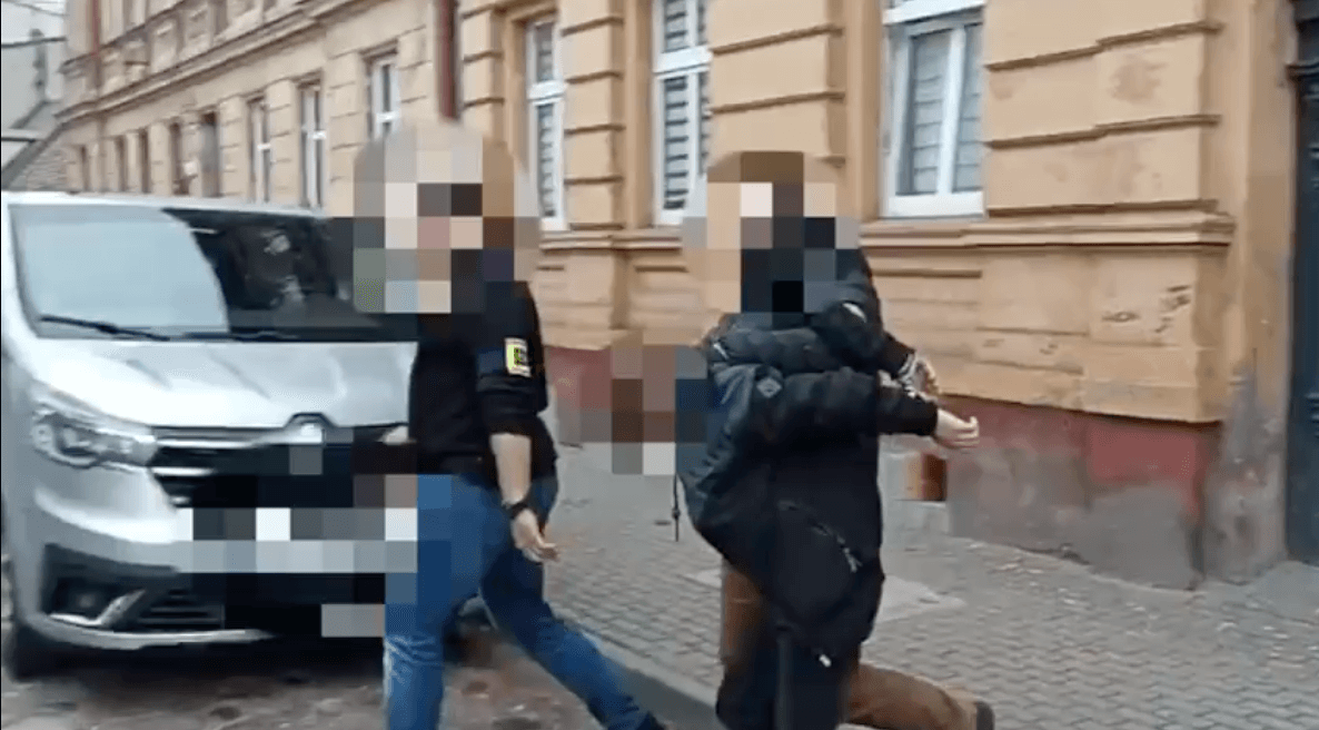 The Ukrainian extorted money. He was caught