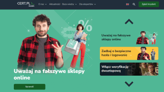 Za pośrednictwem strony CERT Polska można zgłaszać oszustwa internetowe
