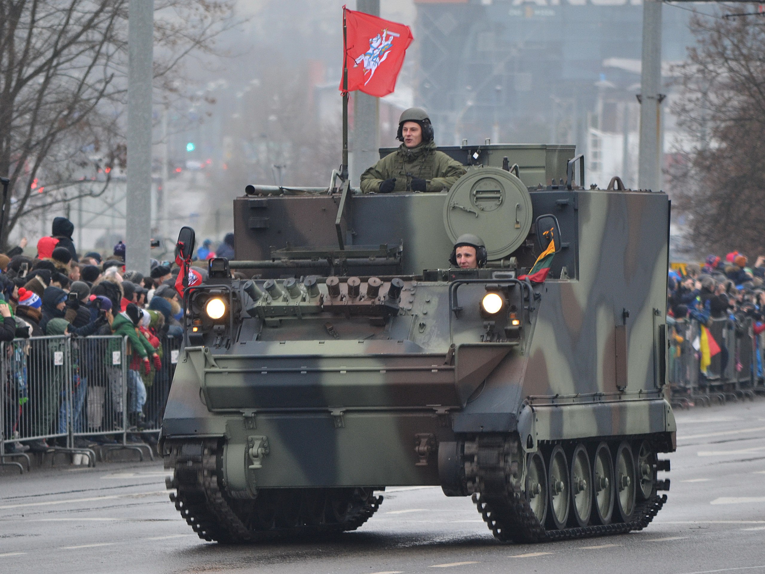 Lithuania has provided Ukraine with more armored personnel carriers