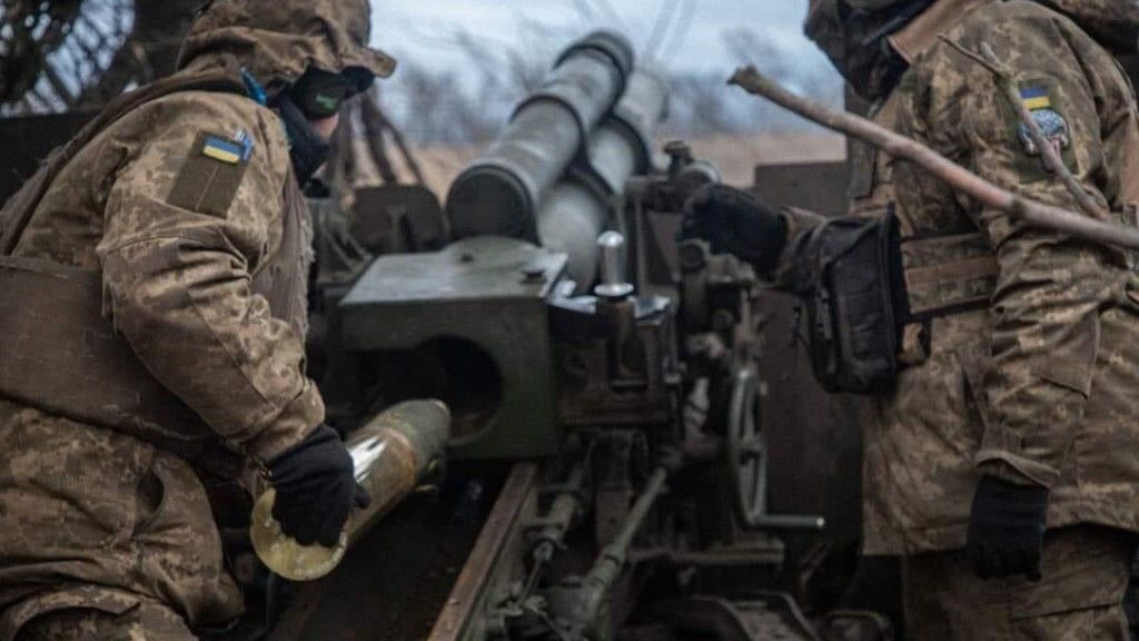wojna ukraina rosja artyleria wojsko żołnierzy