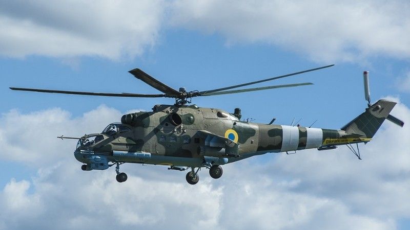 Ukraiński Mi-24.