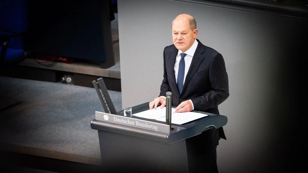 Scholz skrytykował kraje UE za "niewystarczającą" pomoc dla Ukrainy