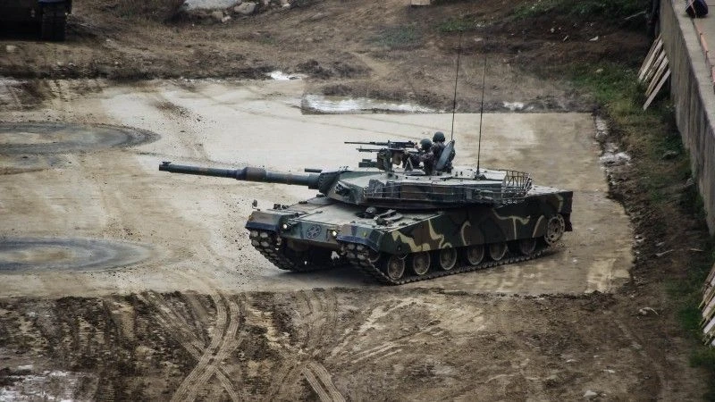 Południowokoreański K1A1.