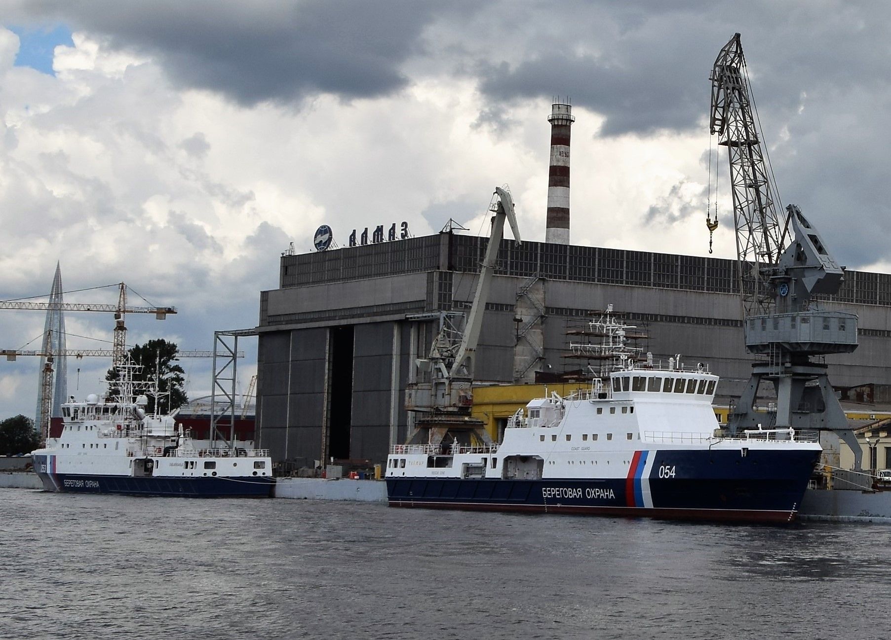 Ufa weszła do służby. FSB dostała nowy patrolowiec arktyczny