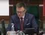 Marszałek Szymon Hołownia w czasie obrad Sejmu