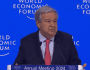 Sekretarz generalny ONZ António Guterres w czasie Światowego Forum Ekonomicznego w Davos 2024