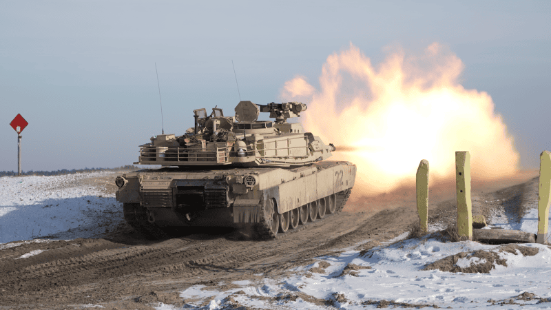 amunicja 120 mm, amunicja czołgowa, Abrams