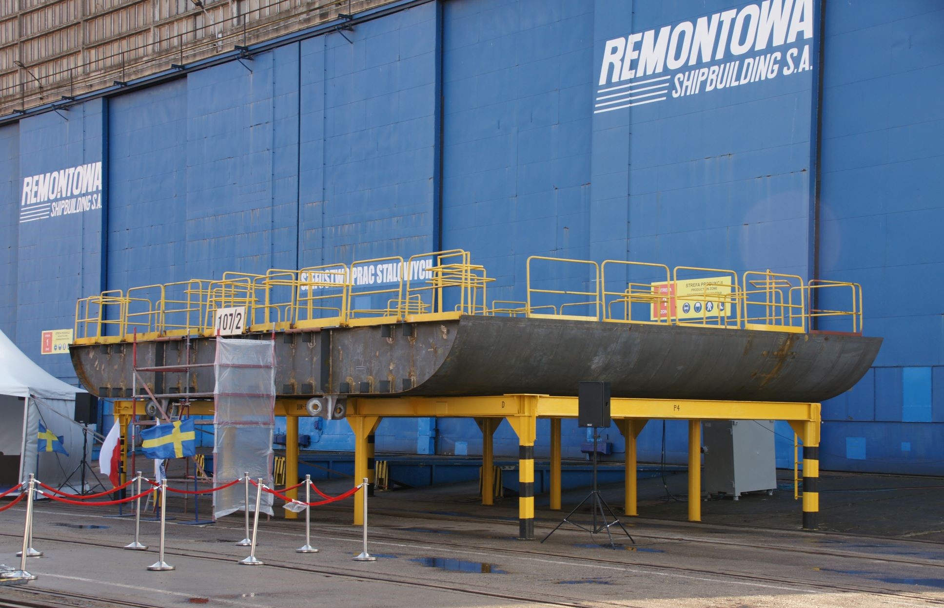 Ruszyła budowa drugiego okrętu rozpoznawczego dla MW [FOTO]