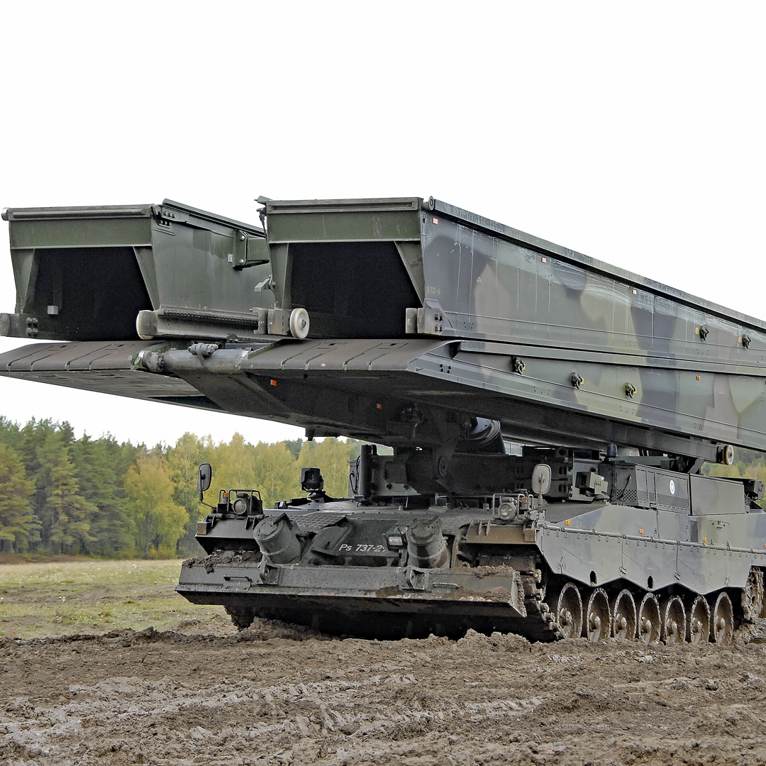 Finowie wyprodukują samobieżne mosty na Leopardzie