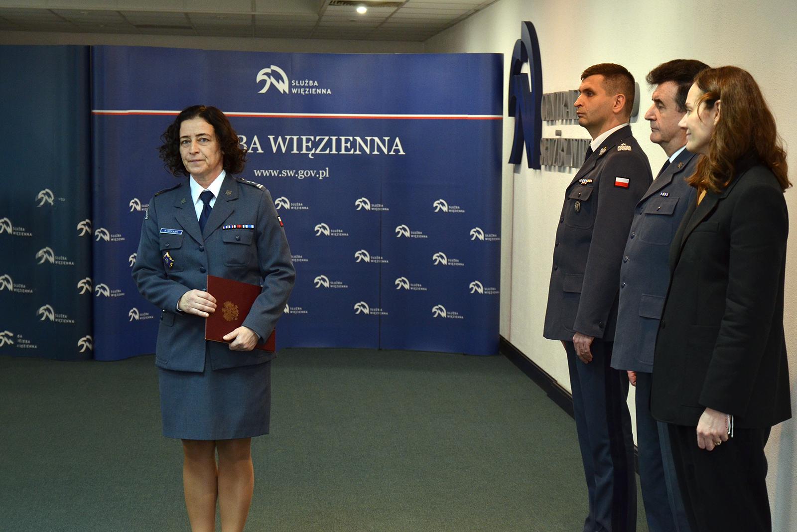 Ppłk Renata Niziołek zastępcą dyrektora generalnego SW