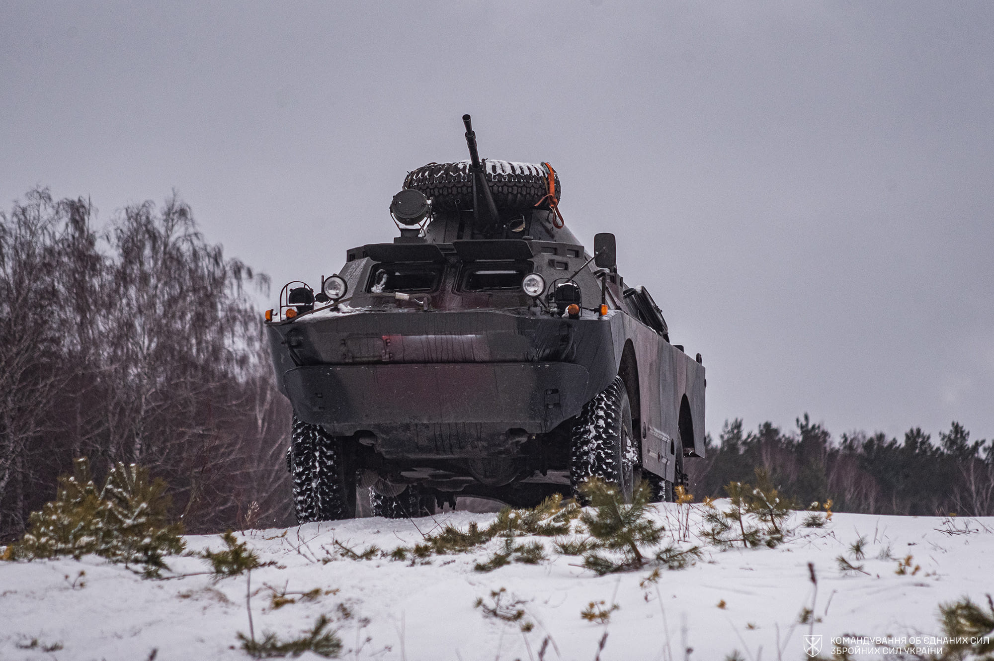 Polskie BRDM-2 na Ukrainie