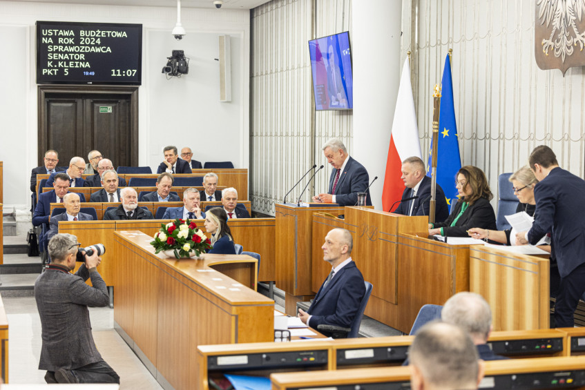 Senat bez uwag do budżetu na 2024 rok. Brakuje tylko podpisu prezydenta