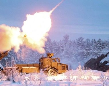 Armatohaubica samobieżna Archer należąca do Szwedzkich Wojsk Lądowych (szw. Svenska armén).