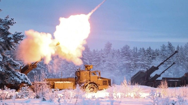 Armatohaubica samobieżna Archer należąca do Szwedzkich Wojsk Lądowych (szw. Svenska armén).