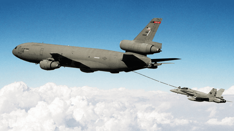 Samolot tankowania powietrznego KC-10 Extender
