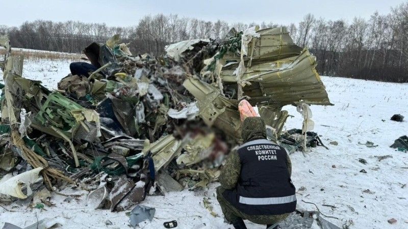 katastrofa ił 76 rosja ukraina samolot