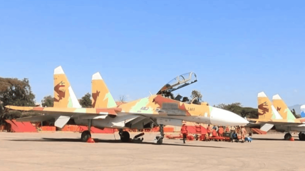 Su-30K dla Etiopii. Pierwsza dostawa