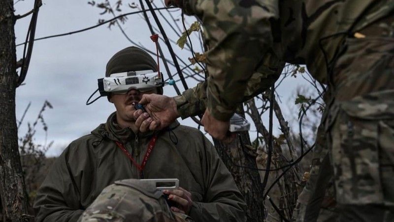 ukraina wojna inwazja rosja wojsko drony